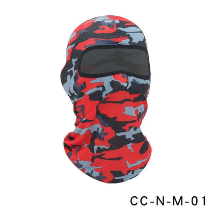 Windproof and Dustproof Balaclava Face Mask for Motorcycling, Skiing, and Outdoor Activities - Full Coverage Hood and Neck Protection for Men