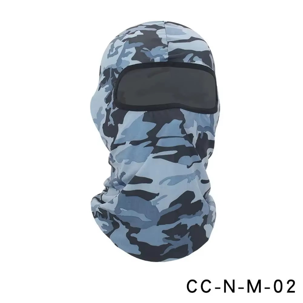 Windproof and Dustproof Balaclava Face Mask for Motorcycling, Skiing, and Outdoor Activities - Full Coverage Hood and Neck Protection for Men