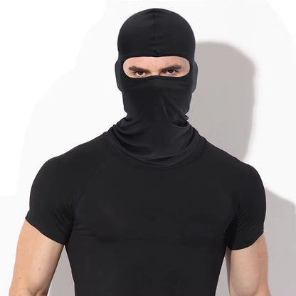 Windproof and Dustproof Balaclava Face Mask for Motorcycling, Skiing, and Outdoor Activities - Full Coverage Hood and Neck Protection for Men