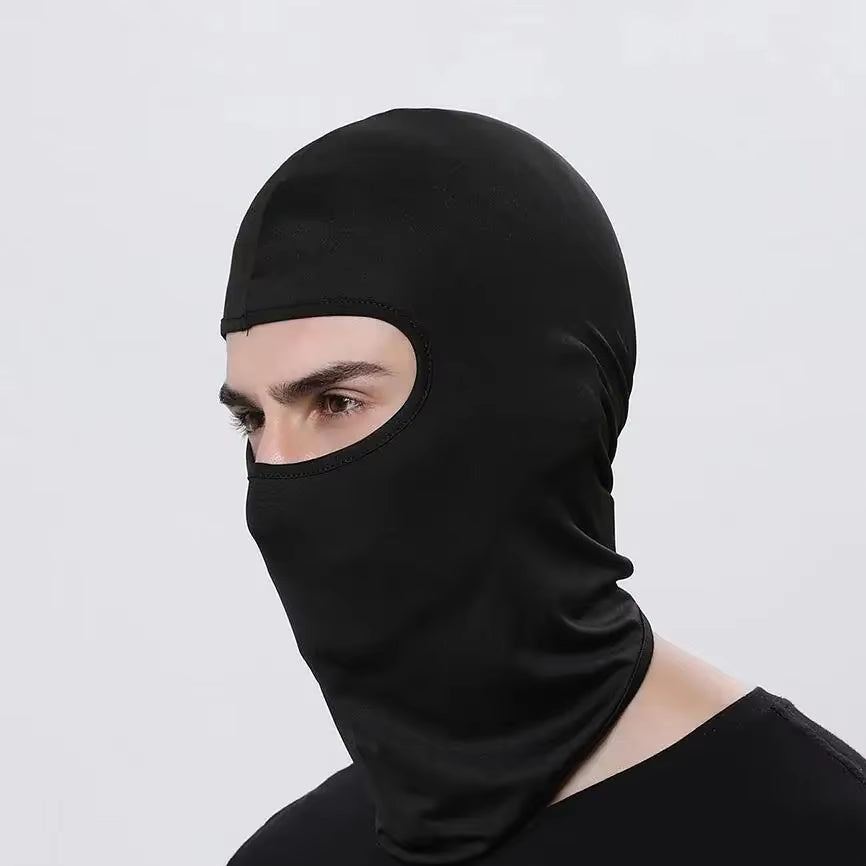 Windproof and Dustproof Balaclava Face Mask for Motorcycling, Skiing, and Outdoor Activities - Full Coverage Hood and Neck Protection for Men