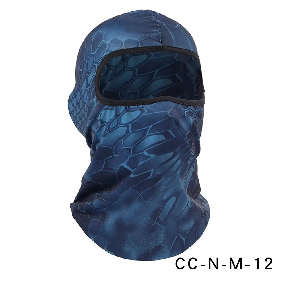 Windproof and Dustproof Balaclava Face Mask for Motorcycling, Skiing, and Outdoor Activities - Full Coverage Hood and Neck Protection for Men