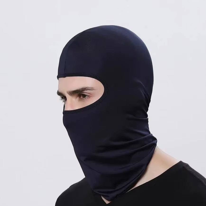 Windproof and Dustproof Balaclava Face Mask for Motorcycling, Skiing, and Outdoor Activities - Full Coverage Hood and Neck Protection for Men